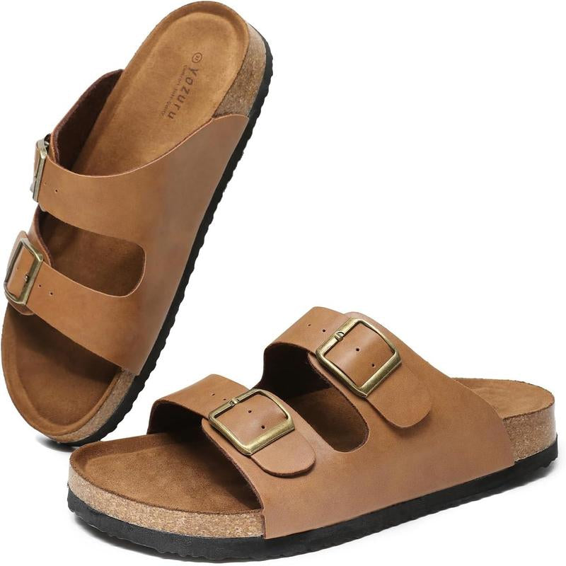 Slides Buckle Slip-On Summer Open Toe Beach Sandals