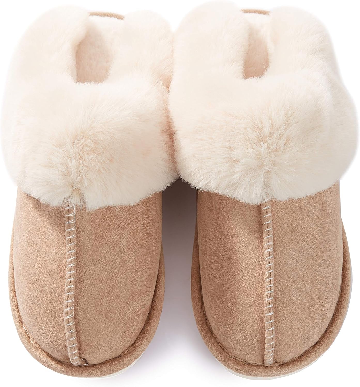 Womens Fuzzy House Slipper