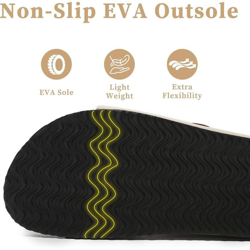 Slides Buckle Slip-On Summer Open Toe Beach Sandals