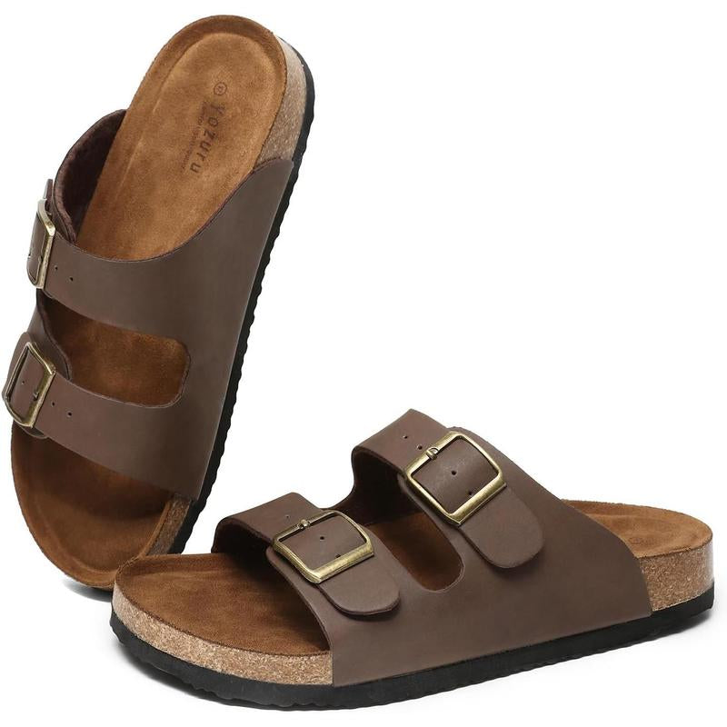 Slides Buckle Slip-On Summer Open Toe Beach Sandals
